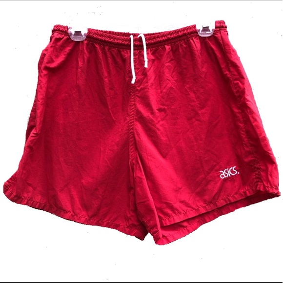 Asics Pants - 🚨5/$10🚨 Asics vintage red shorts